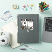 Persoonlijke sticker 'Verslaafd aan Jezus' (iPad Cover)