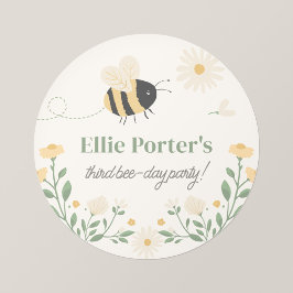 Persoonlijke sticker voor hommelkindercadeau