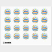 Persoonlijke sticker voor retourcadeau (Vel)