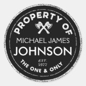 Persoonlijke stickers (Voorkant)