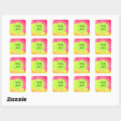 Persoonlijke stickers (Vel)