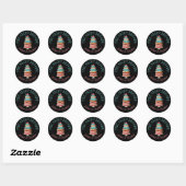 Persoonlijke stickers voor de avond ervoor (Vel)