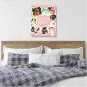 Persoonlijke stiefmoeder definitie Blush Roze 9 fo Canvas Afdruk (Insitu (Slaapkamer))