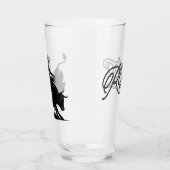 Persoonlijke Stierrenrijder Rodeo Glas (Links)