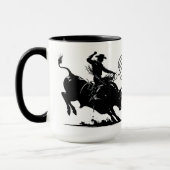 Persoonlijke Stierrenrijder Rodeo Mok (Links)