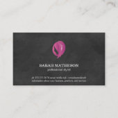 Persoonlijke stijlvolle flesjes met verstuiver visitekaartje (Voorkant)