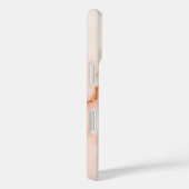 Persoonlijke stijlvolle roze marmeren modern Case-Mate iPhone case (Achterkant / Rechts)