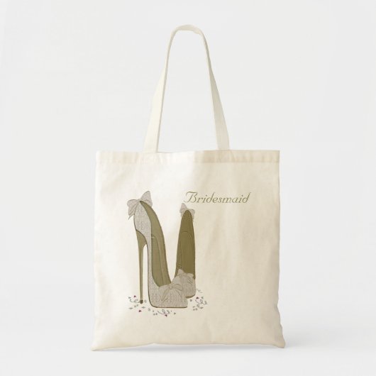 Persoonlijke stiletto-schopkunst tote bag (Voorkant)
