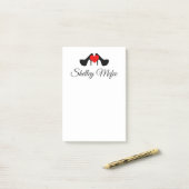 Persoonlijke Stilettos Post-it® Notes (Op bureau)
