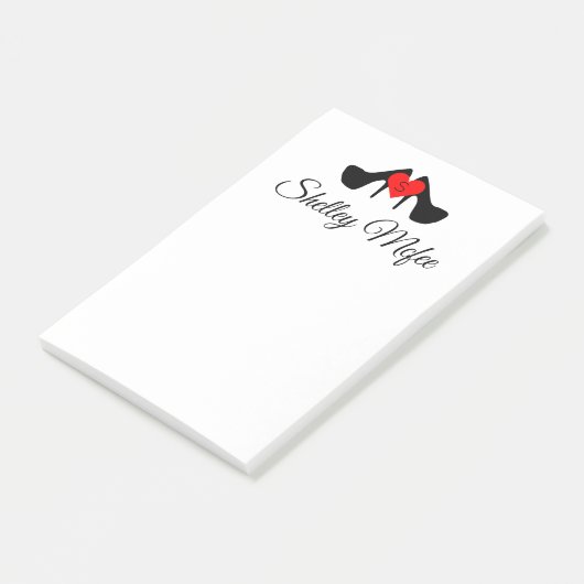 Persoonlijke Stilettos Post-it® Notes (Schuin)