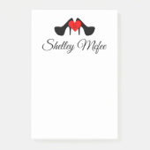 Persoonlijke Stilettos Post-it® Notes (Voorkant)
