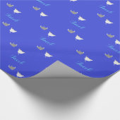 Persoonlijke Stingray Cadeaupapier (Hoek)