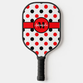 Persoonlijke Stippen Laten we Ingemaakt Worden Pic Pickleball Paddle