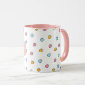 Persoonlijke Stippenkoffie Mok (Voorkant rechts)