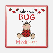 Persoonlijke Stoel als insect-Ladybug Magneet (Voorkant)