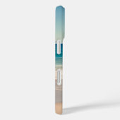 Persoonlijke strandfoto oceaanblauw Case-Mate iPhone case (Achterkant / Rechts)