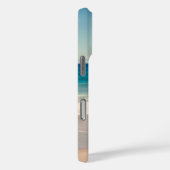 Persoonlijke strandfoto oceaanblauw Case-Mate iPhone case (Achterkant / Rechts)