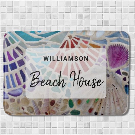 Persoonlijke Strandschelp Huis Badmat