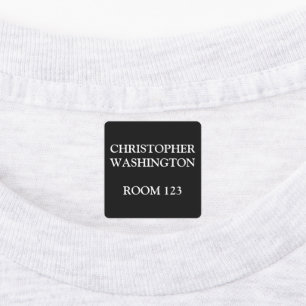 Persoonlijke strijklabels voor kleding voor thuis labels