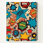 Persoonlijke stripverhaal schets notitieboek (Achterkant)