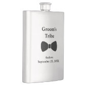 Persoonlijke stropdas bruidegom cadeau Bruidsjonke Flacon (Rechts)