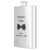 Persoonlijke stropdas bruidegom cadeau Bruidsjonke Flacon (Links)