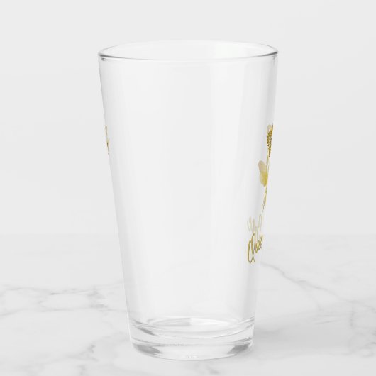 Persoonlijke structeur BEE ĀGold Crown Tall Glass Glas (Rechts)