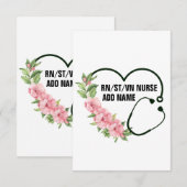 Persoonlijke studentegistratie-veteraanverpleegkun (Voorkant / Achterkant)