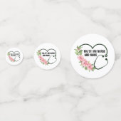 Persoonlijke studentegistratie-veteraanverpleegkun confetti (Voorkanten)