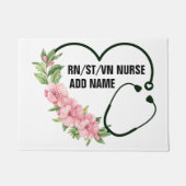 Persoonlijke studentegistratie-veteraanverpleegkun deurmat (Voorkant)