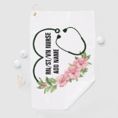 Persoonlijke studentegistratie-veteraanverpleegkun golfhanddoek (Insitu)