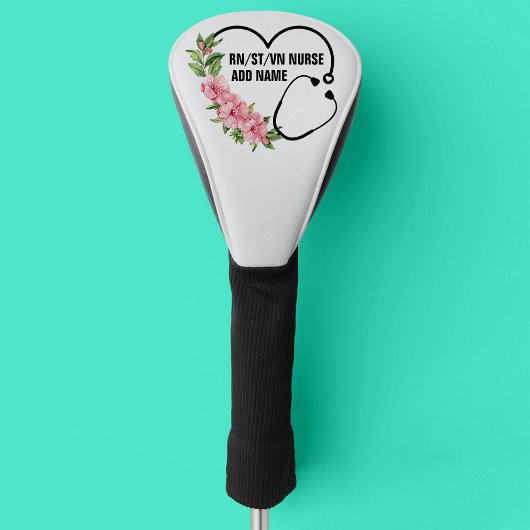 Persoonlijke studentegistratie-veteraanverpleegkun golfheadcover