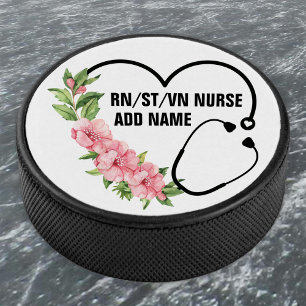 Persoonlijke studentegistratie-veteraanverpleegkun hockey puck