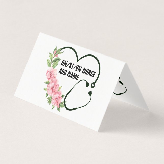 Persoonlijke studentegistratie-veteraanverpleegkun kaart (Voorkant)