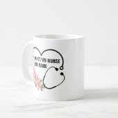 Persoonlijke studentegistratie-veteraanverpleegkun koffiemok (Voorkant links)