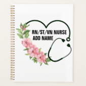 Persoonlijke studentegistratie-veteraanverpleegkun planner (Voorkant)