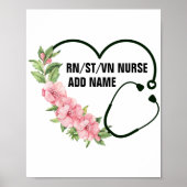 Persoonlijke studentegistratie-veteraanverpleegkun poster (Voorkant)