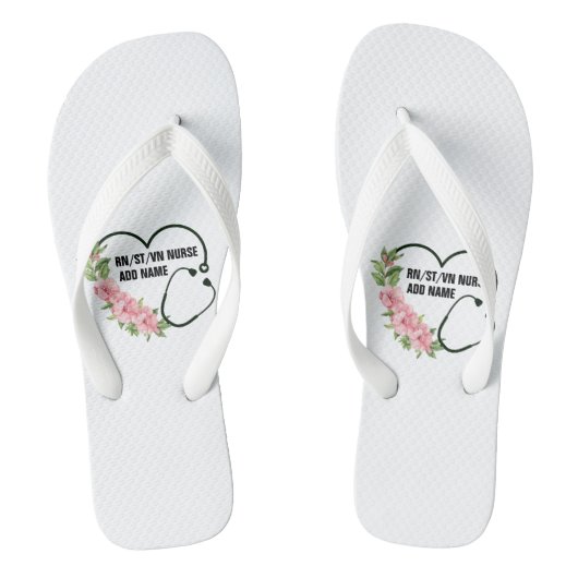 Persoonlijke studentegistratie-veteraanverpleegkun teenslippers (Voetbed)