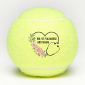 Persoonlijke studentegistratie-veteraanverpleegkun tennisballen (Voorkant)