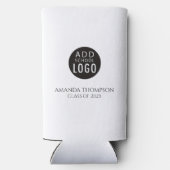 Persoonlijke studiebeurs voor de Logo Seltzer Blikjeskoeler (Achterkant)