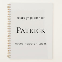Persoonlijke Studietijdplanner Esthetische Student Planner