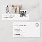 Persoonlijke stylist QR Code Logo Social Media Visitekaartje (Voorkant / Achterkant)