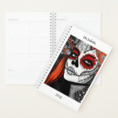 Persoonlijke Suiker Schedel La Catrina Op Maat Planner (Display)
