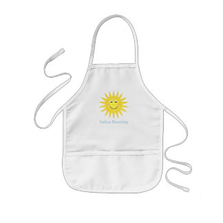 Persoonlijke Sunshine Apron Kinder Schort