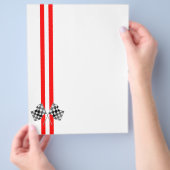 Persoonlijke superbelaste prestatiepartij flyer (Hand)