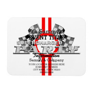 Persoonlijke superbelaste prestatiepartij magneet