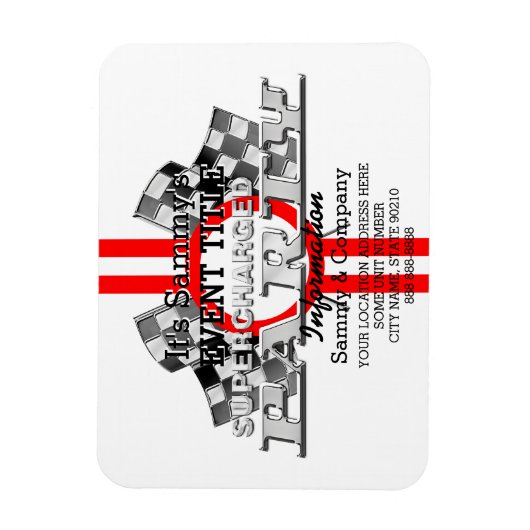Persoonlijke superbelaste prestatiepartij magneet (Verticaal)