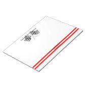 Persoonlijke superbelaste prestatiepartij notitieblok (Schuin)