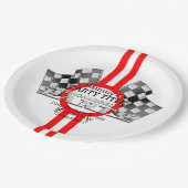 Persoonlijke superbelaste prestatiepartij papieren bordje (Gekanteld)