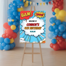 Persoonlijke Superhelden Feestelijke Welkomstposte